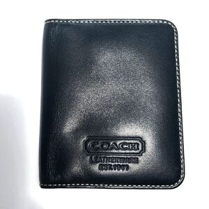 COACH Leather ID card holder case wallet